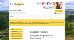 Desktop Screenshot of corrigeur.fr